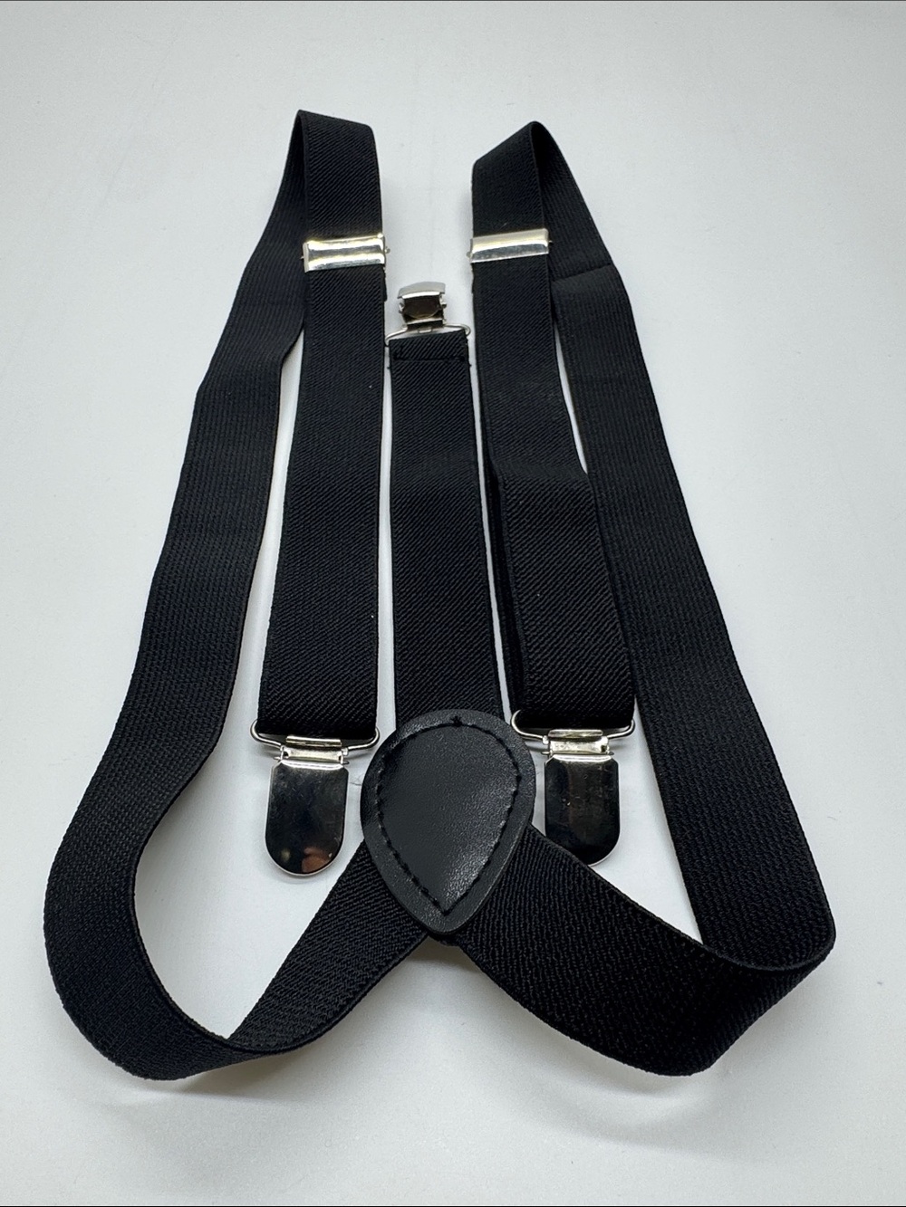 Classic Black Little Mens Suspenders - for Children # 0122